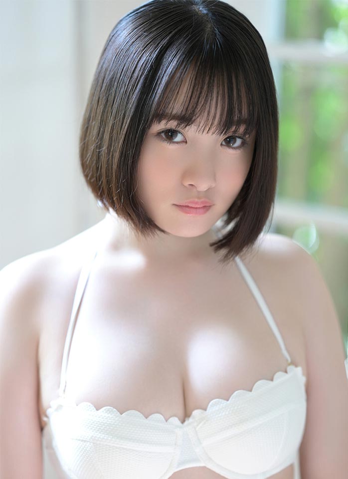 Aihou Suzu นางเอกเอวี สาวผมสั้น ไซส์มินิ ตัวเล็ก เซ็กส์จัด น่าฟัด อกคัพ G 15